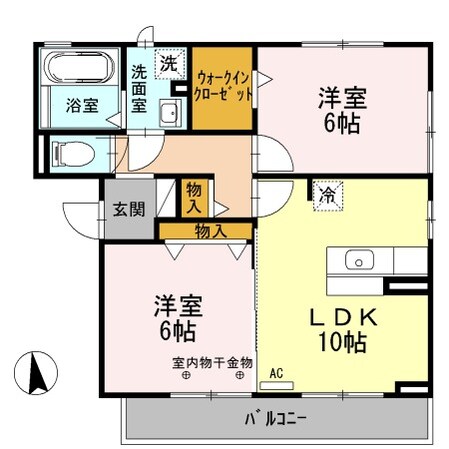 伊勢松本駅 徒歩15分 2階の物件間取画像